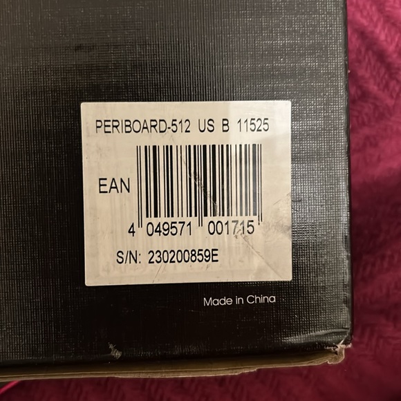 Perixx Periboard-512 ergonomic split black USB keyboard - Picture 8 of 8